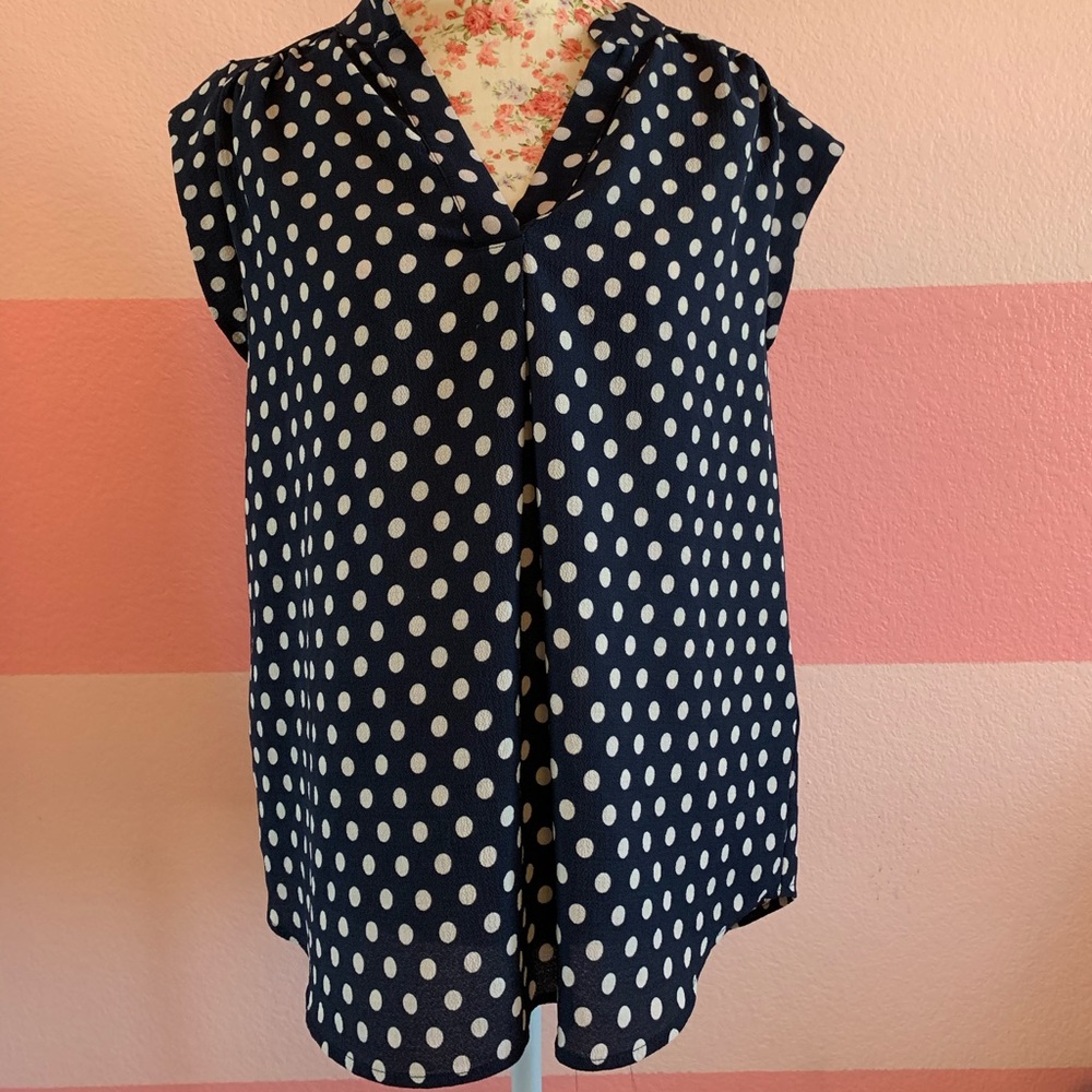 Gibson Polka Dot Blouse